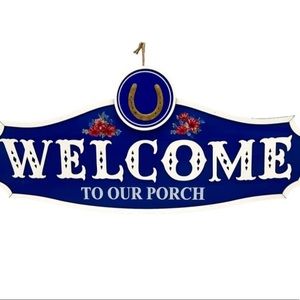 Pioneer Woman Welcome Sign